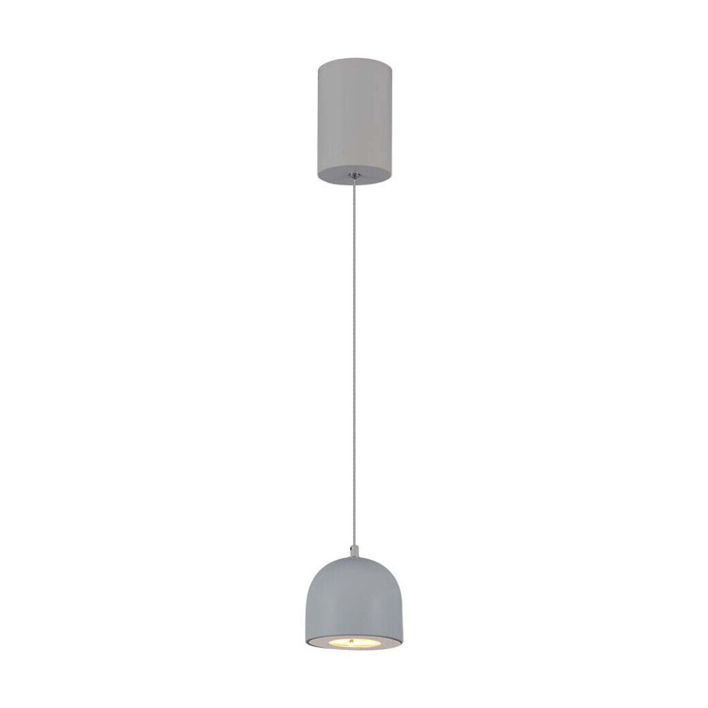 1 pz 8.5W LED Hanging Lamp Φ100 Grey Body 3000K