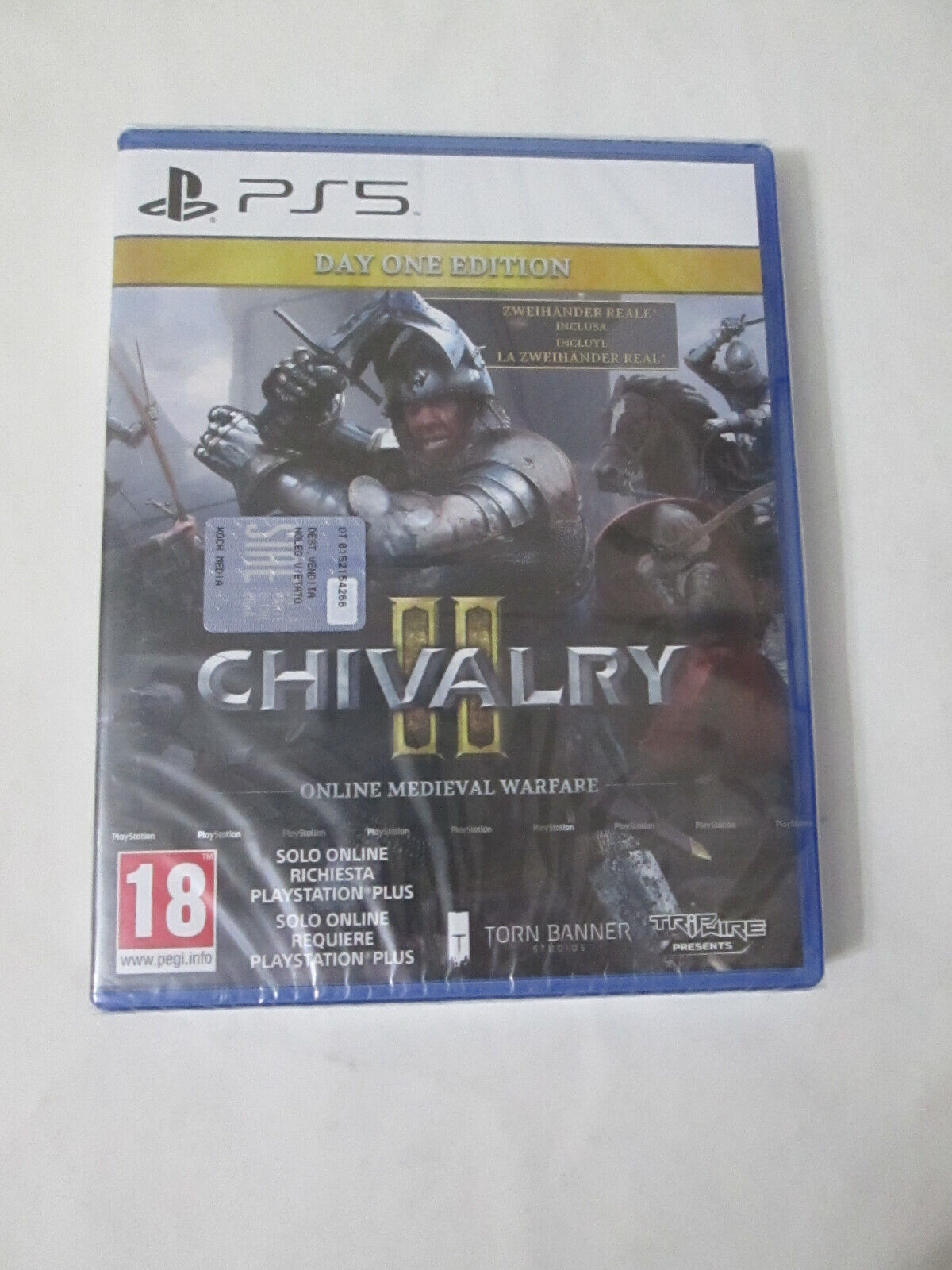 PS5 : CHIVALRY II 2 - Nuovo, sigillato, ITALIANO ! PLAYSTATION 5 - CONS 24/48H