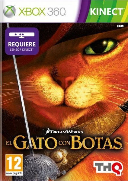 EL GATO CON BOTAS (KINECT) Juego para Consola Microsoft Xbox 360