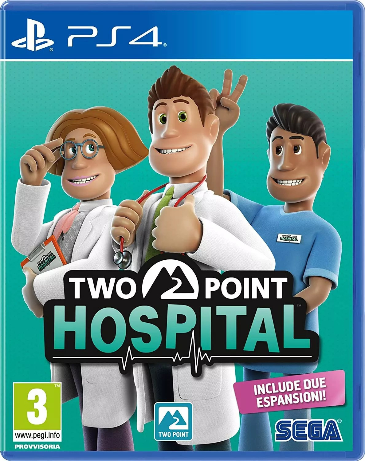 Two Point Hospital Juego Fisico para Consola Sony PlayStation 4