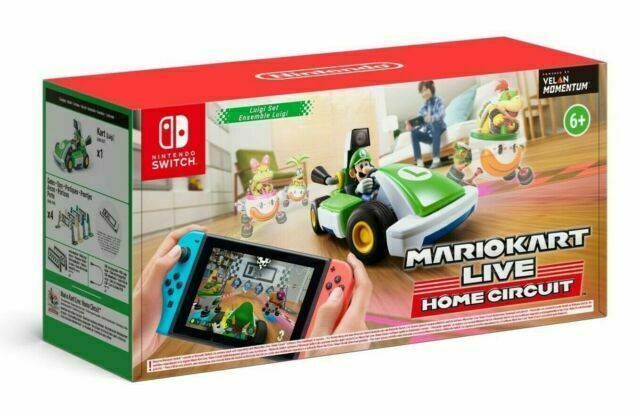 Mario Kart Live: Home Circuit - Luigi Set - Nintendo Switch - NUOVO