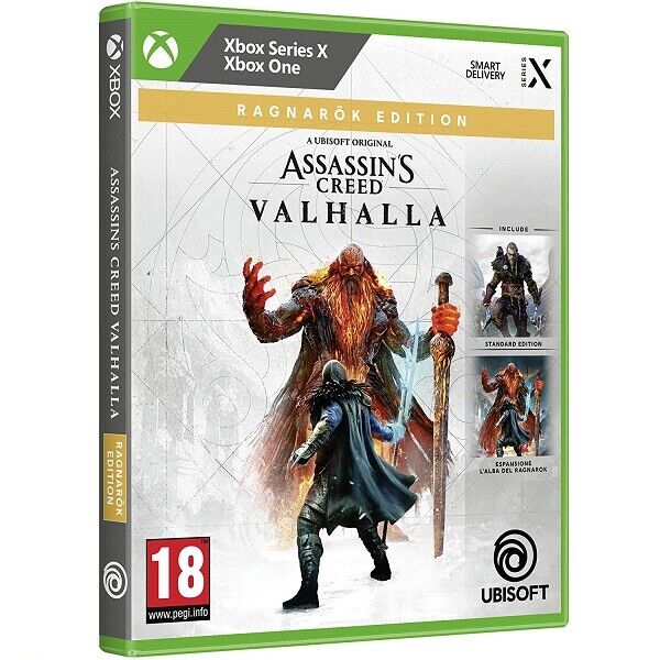 ASSASSIN'S CREED VALHALLA L'ALBA DEL RAGNAROK EDITION XBOX SERIES X CODE IN BOX