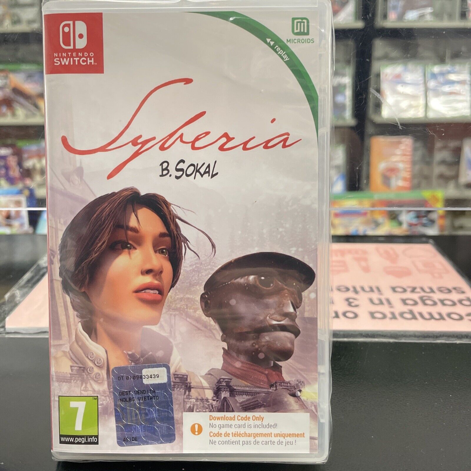 Syberia (Codice, cartuccia NON presente) NINTENDO SWITCH ITA
