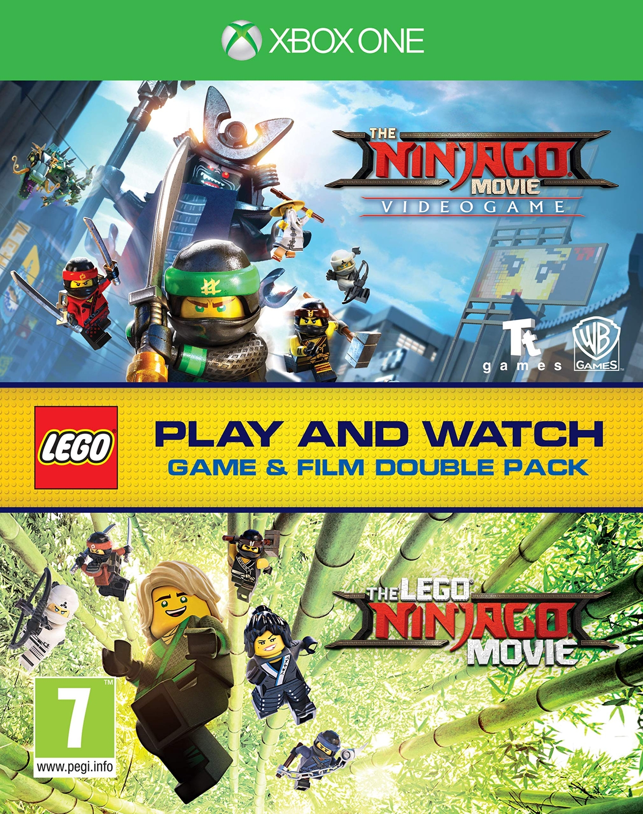 LEGO Ninjago Game & Film Double Pack (Xbox One) Xbox One + GAME DOUBL (Xbox One)