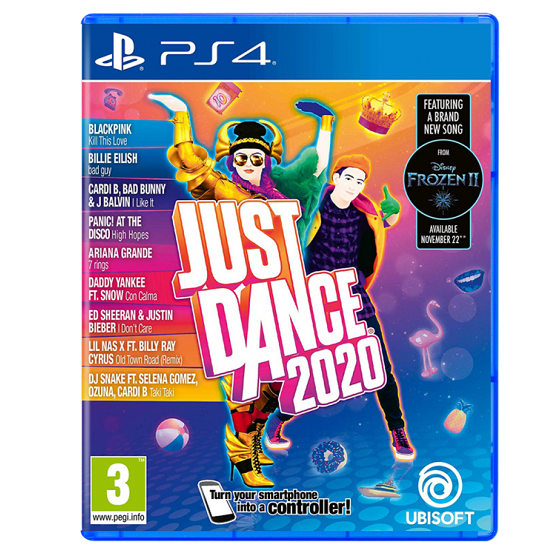 JUST DANCE 2020 PS4 ITALIANO VIDEOGIOCO PLAY STATION 4 MUSICA BALLO 2019 FROZEN