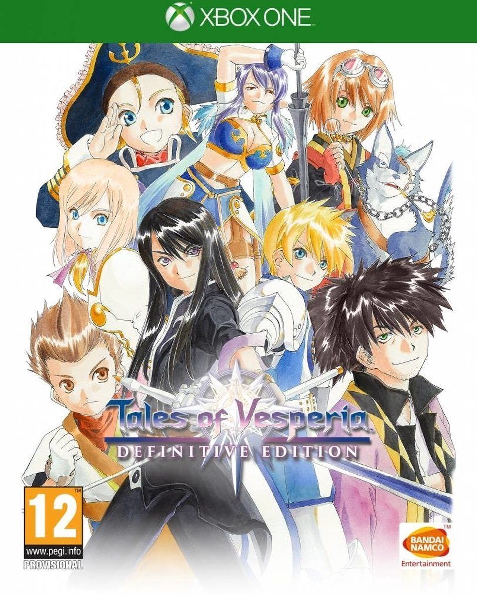 Tales of Vesperia Definitive Edition (Xbox One) disc