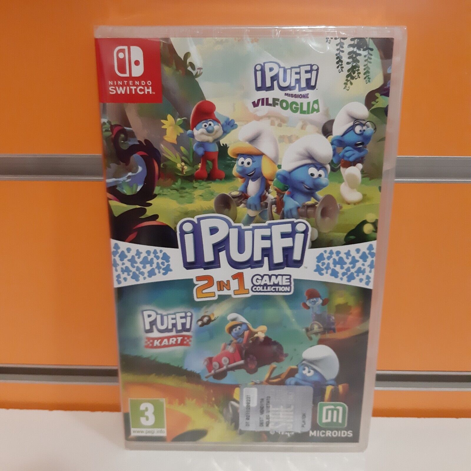 I Puffi 2 in 1 Game Collection SWITCH NUOVO SIGILLATO ITA