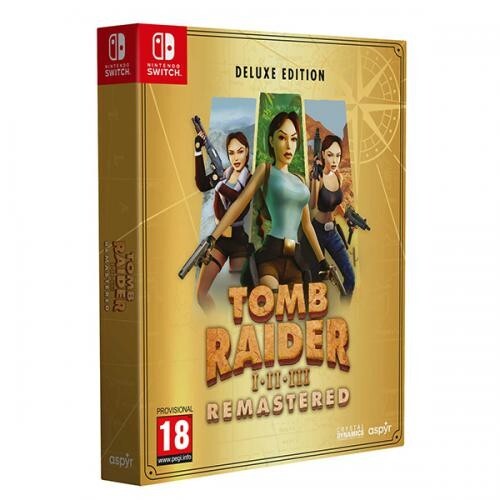 Tomb Raider I-III Remastered Deluxe Ed. Juego para Consola Nintendo Switch