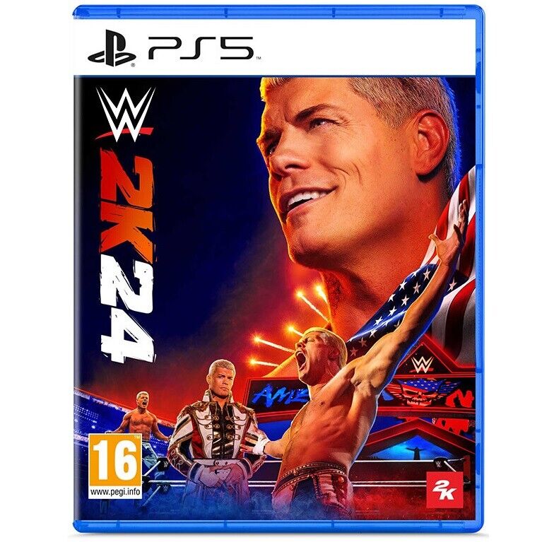 WWE 2K24 PS5 GIOCO WRESTLING ITALIANO EU VIDEOGIOCO PLAYSTATION 5 2024 NUOVO