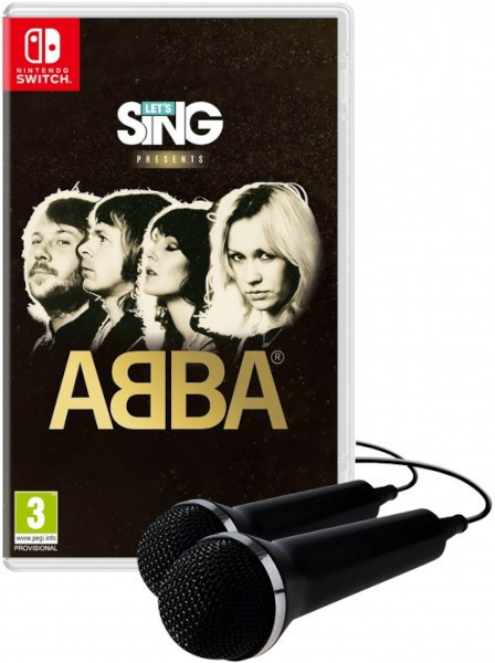 Let'S Sing Abba + 2 Microfonos Juego para Consola Nintendo Switch [PAL ESPAÑA]