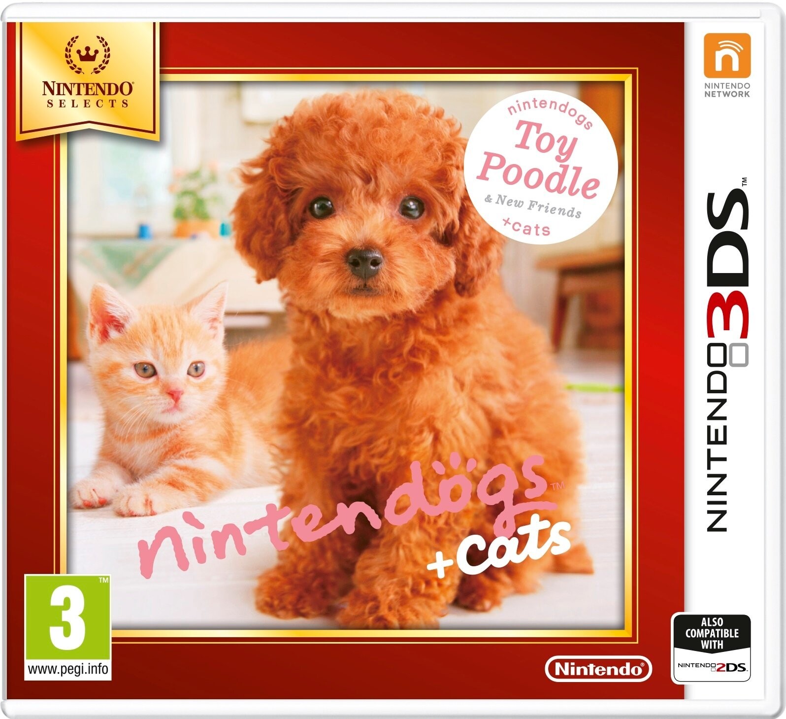 Nintendo 3DSgs and Cats 3D: Toy Poodle (Select) Juego para Consola Nintendo 3DS
