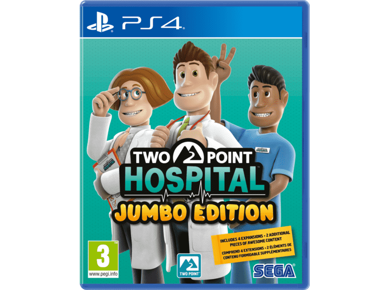 Two Point Hospital (Jumbo Edition) Juego para Consola Sony PlayStation 4, PS4