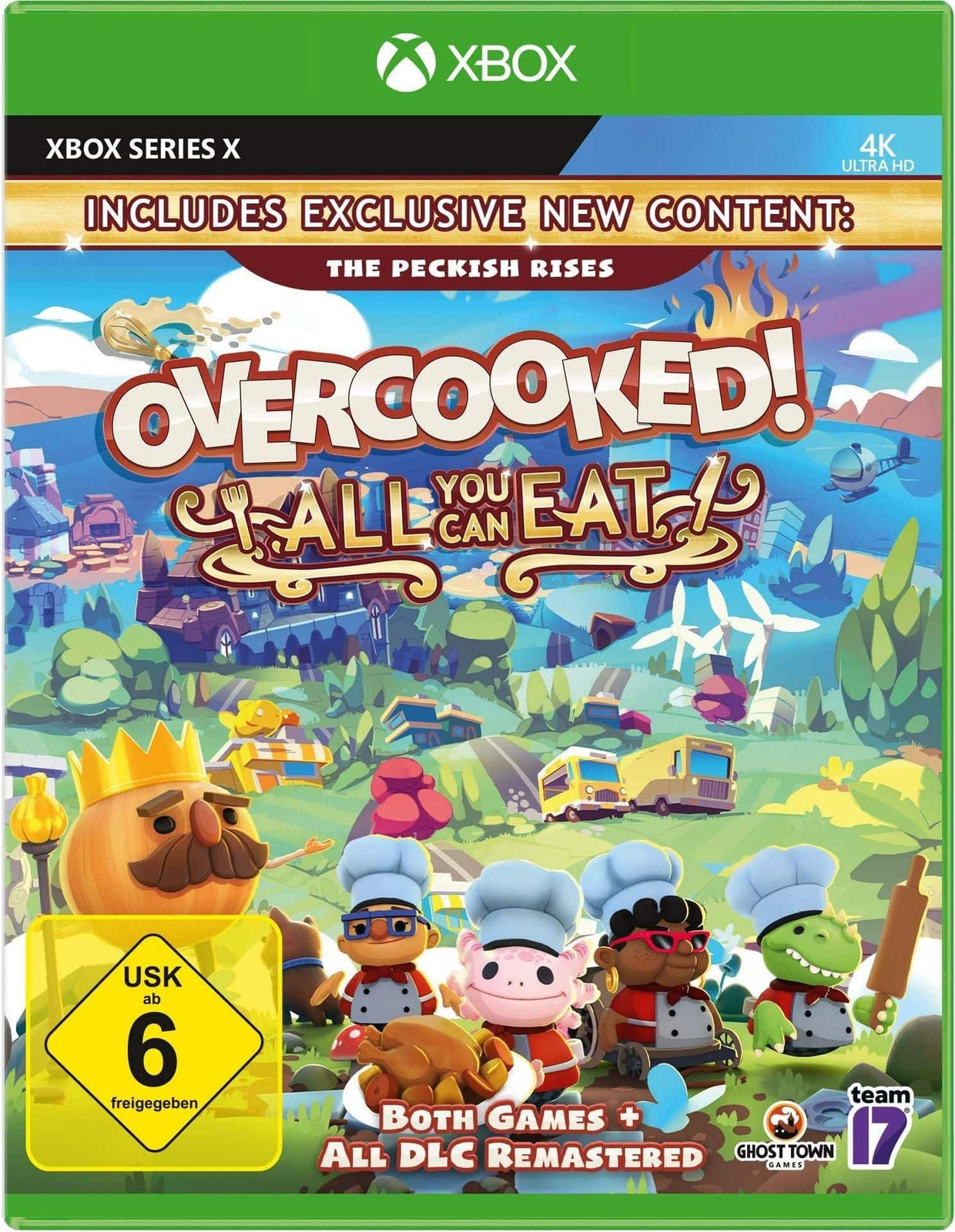 Overcooked! All You Can Eat Juego Fisico para Consola Microsoft Xbox One PAL DE
