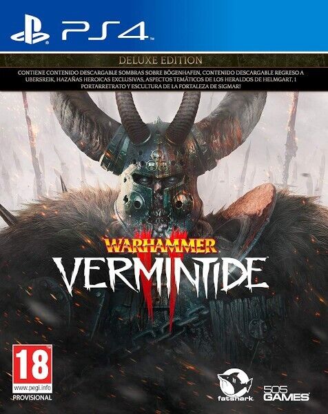 Warhammer Vermintide Ii Deluxe Edition Juego para PlayStation 4, PS4 [PAL ES]