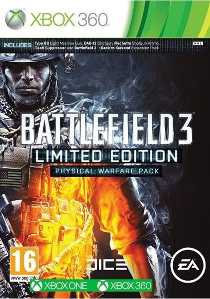 Battlefield 3:Limited Edition Juego para Consola Microsoft XBOX 360 [PAL ESPAÑA]