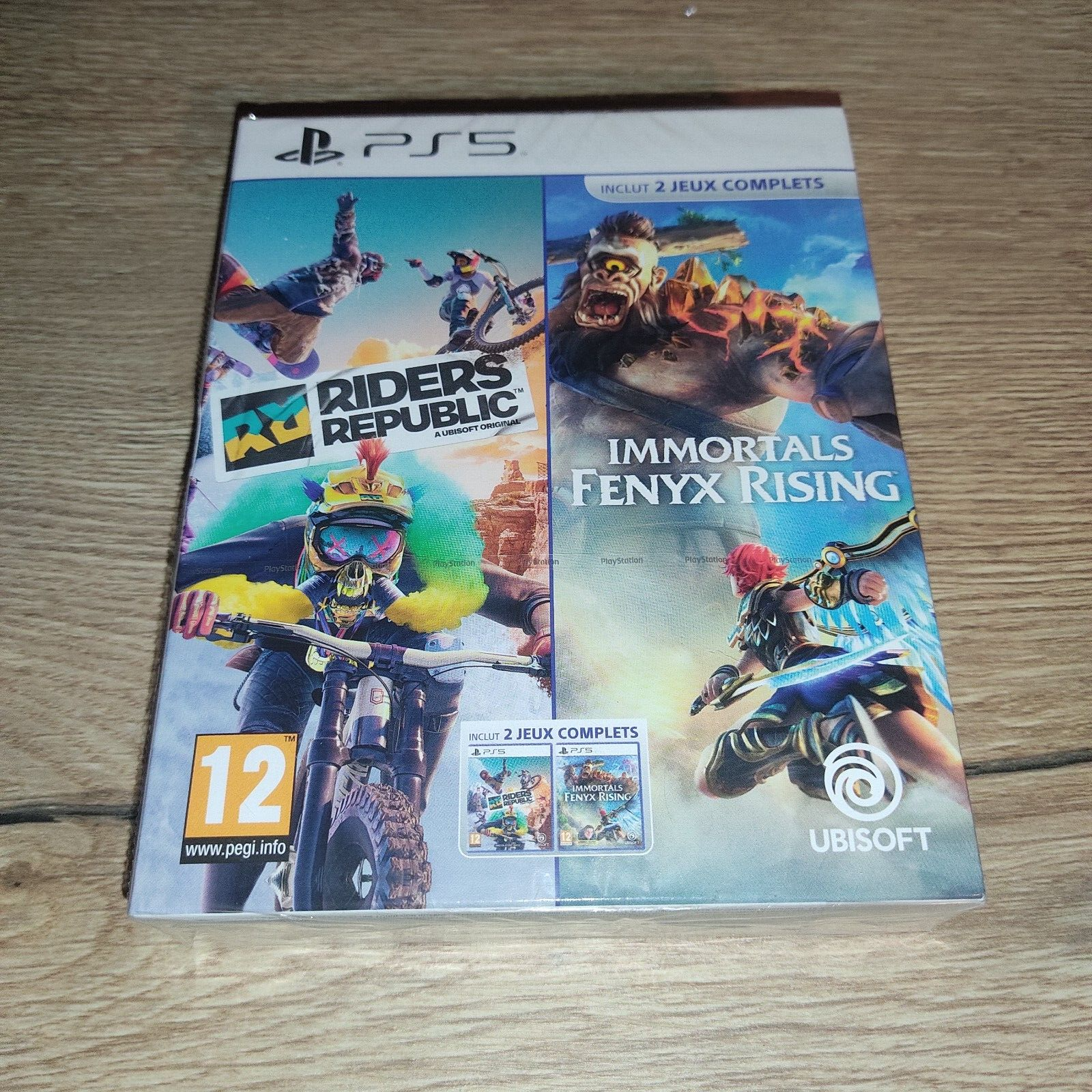 Riders Republic + Immortali Fenyx Rising PS5 (PLAYSTATION 5) - VF - Nuova