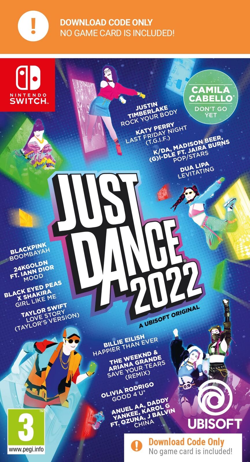 Just Dance 2022 (Nintendo Switch) (Code in Box) Nintendo Switc (Nintendo Switch)