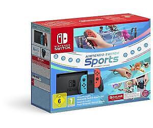 Nintendo Switch blu-rosso incl. Switch Sports kit Mod. 10014336 EAN 004549645399