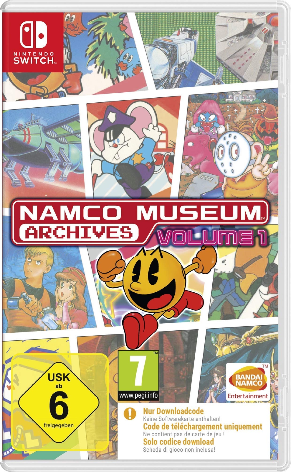 Namco Museum Archives Vol.1 (Code in a Box) - (Nintendo Switch)