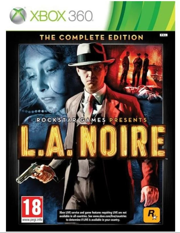 L.A. Noire Complete Edition (POR) Juego para Consola Microsoft XBOX 360