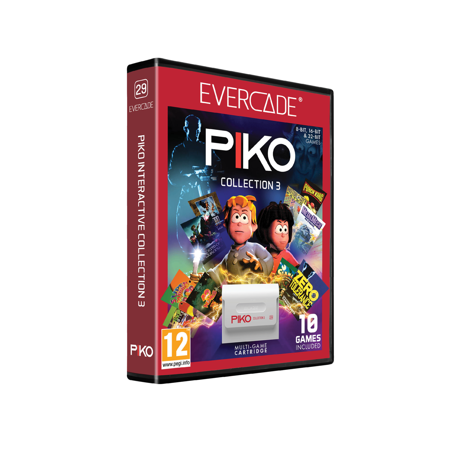 BLAZE Evercade Piko Collection 3, Juego para Consola Blaze TAB Plus [PAL ESPAÑA]