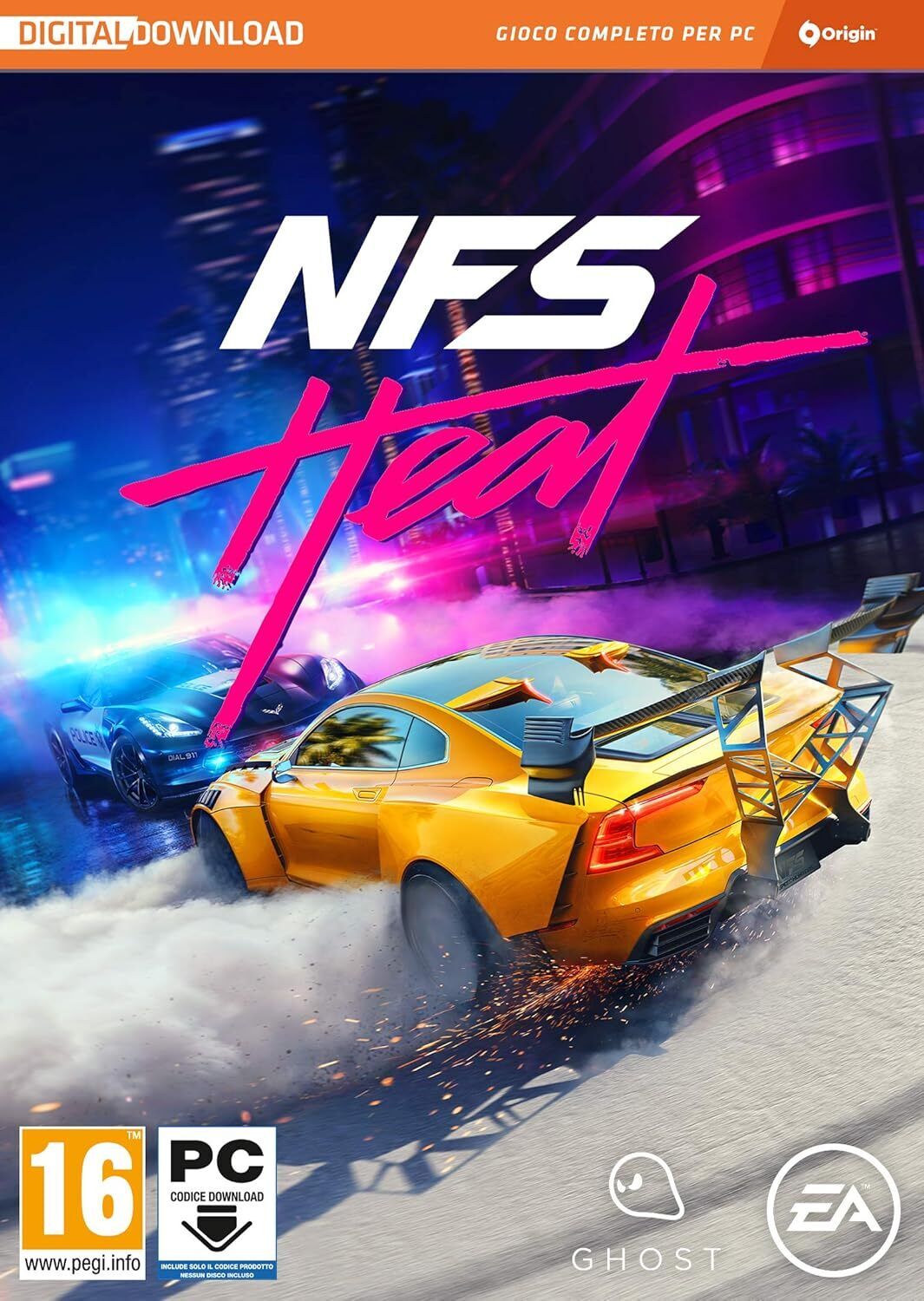 Need for Speed Heat PC Download Standard Version EA App / Origin Code Windows 10