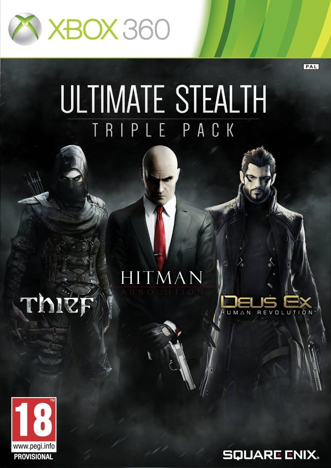 Hitman Absolution, Thief & Deus Ex Bundle Juego para Consola Microsoft XBOX 360