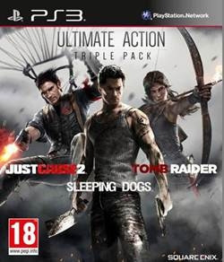 Just Cause 2, Sleeping Dogs & Tomb Raider Bundle Juego para PlayStation 3 PS3