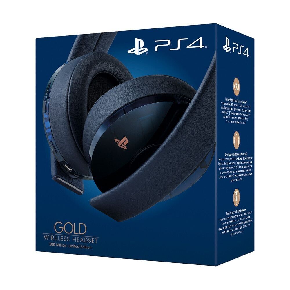 PS4 500 Million Limited Edition Gold Headset Juego para PlayStation 4 PS4