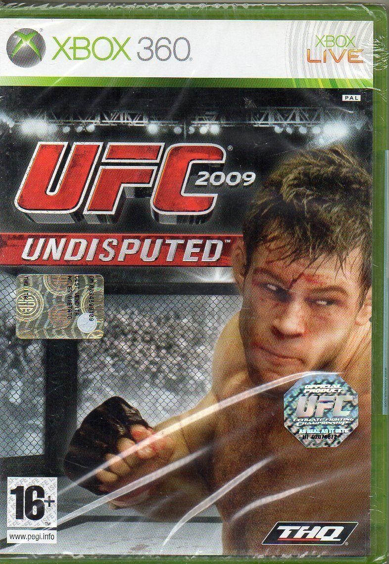 UFC 2009 UNDISPUTED - XBOX 360 (NUOVO SIGILLATO) ITALIANO