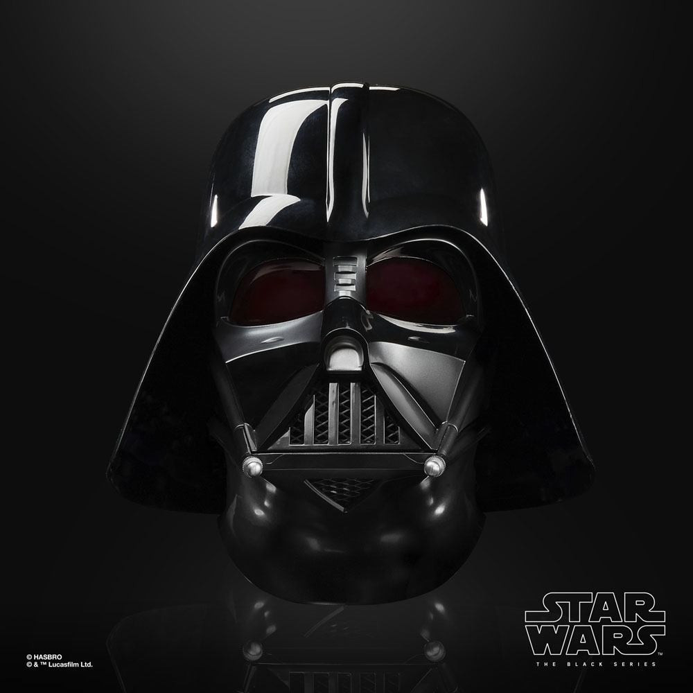 Hasbro Star Wars The Black Series Replica 1/1 Darth Vader Electronic Helmet Obi-