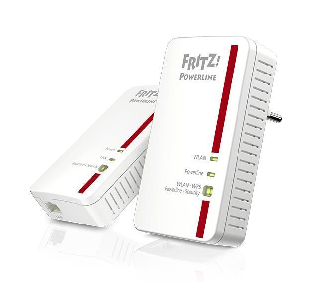 KIT ADATTATORE DI RETE POWERLINE FRITZ 1240E 1200 MBPS (20002755)