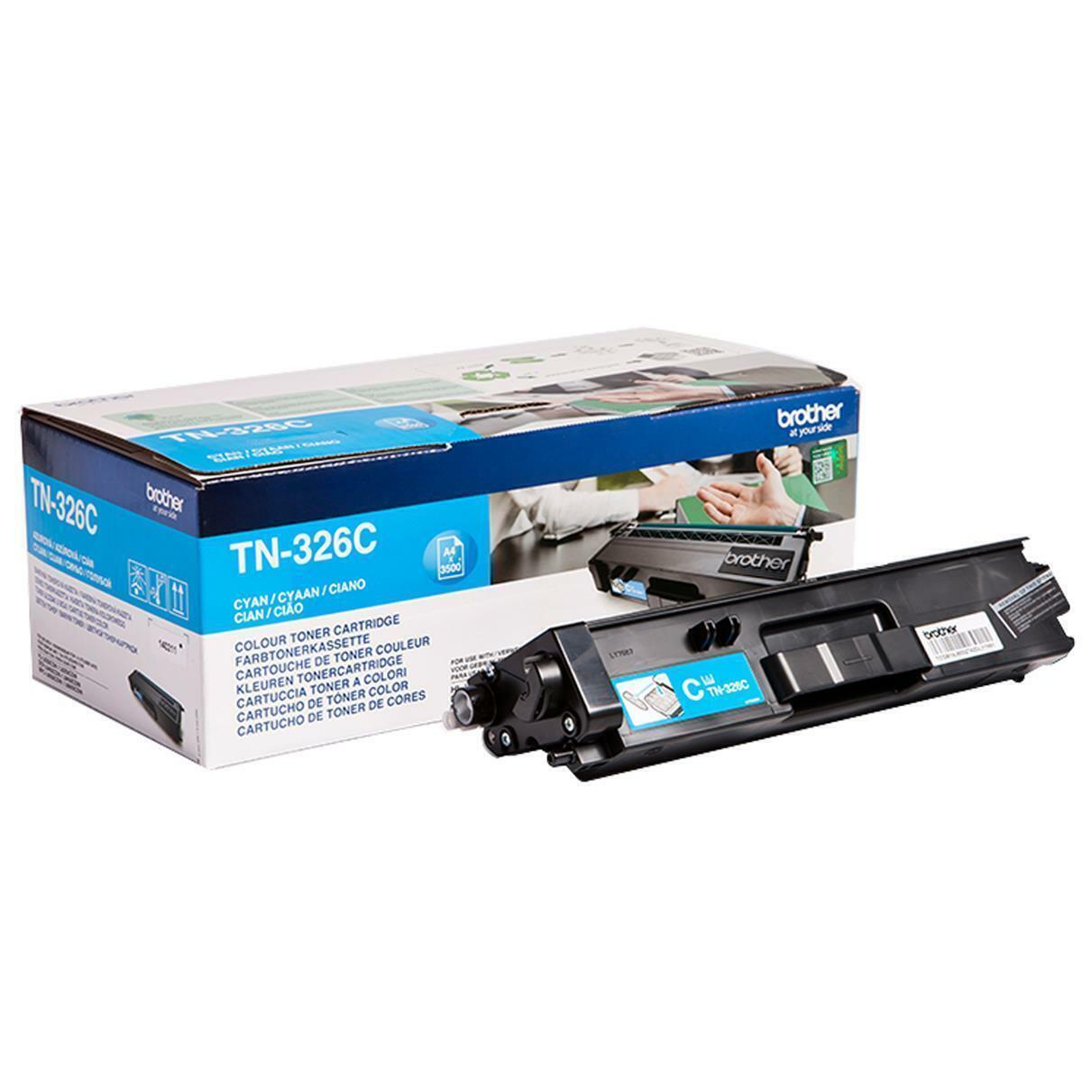 TONER  BROTHER  ORIGINALE  TN-326 CIANO  DA 3.500 PAG. MFCL8850CDW   HL L 8250C