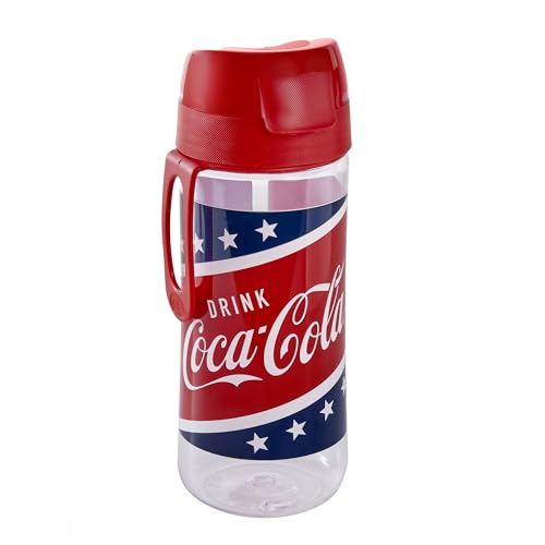 Snips, Bottiglia Coca-Cola 0.50 L, Borraccia Coca-Cola 7 X 20 Cm, Borraccia Plastica Riciclata Tritan Renew, Bottiglia Riutilizzabile Made In Italy, 0