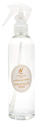Hypno Casa Profumo Spray Per Tessuti Fior Di Talco Wash 250Ml. Made In Italy