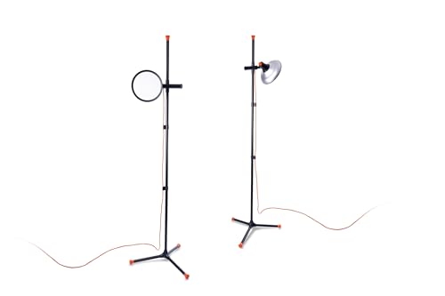 Daylight Artist Studio Lamp 2-6,000 Lux Led With 95+ Cri, 24Cm Wide Shade