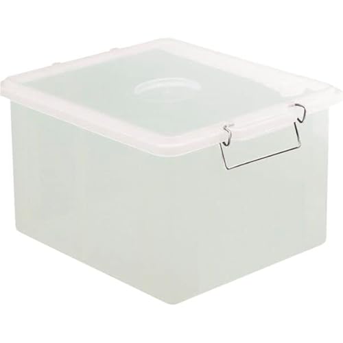 M-Plast Moser Cassetta Impilabile, Bianco, 50 X 40 X 26 Cm