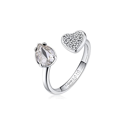 Brosway Anello Donna In Ottone Con Simbolo Cuore, Anello Donna Collezione Affinity - Bff52A