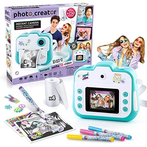 Canal Toys- CLK 001 Fotocamera con Stampa istantanea Photo Creator, (H6q)