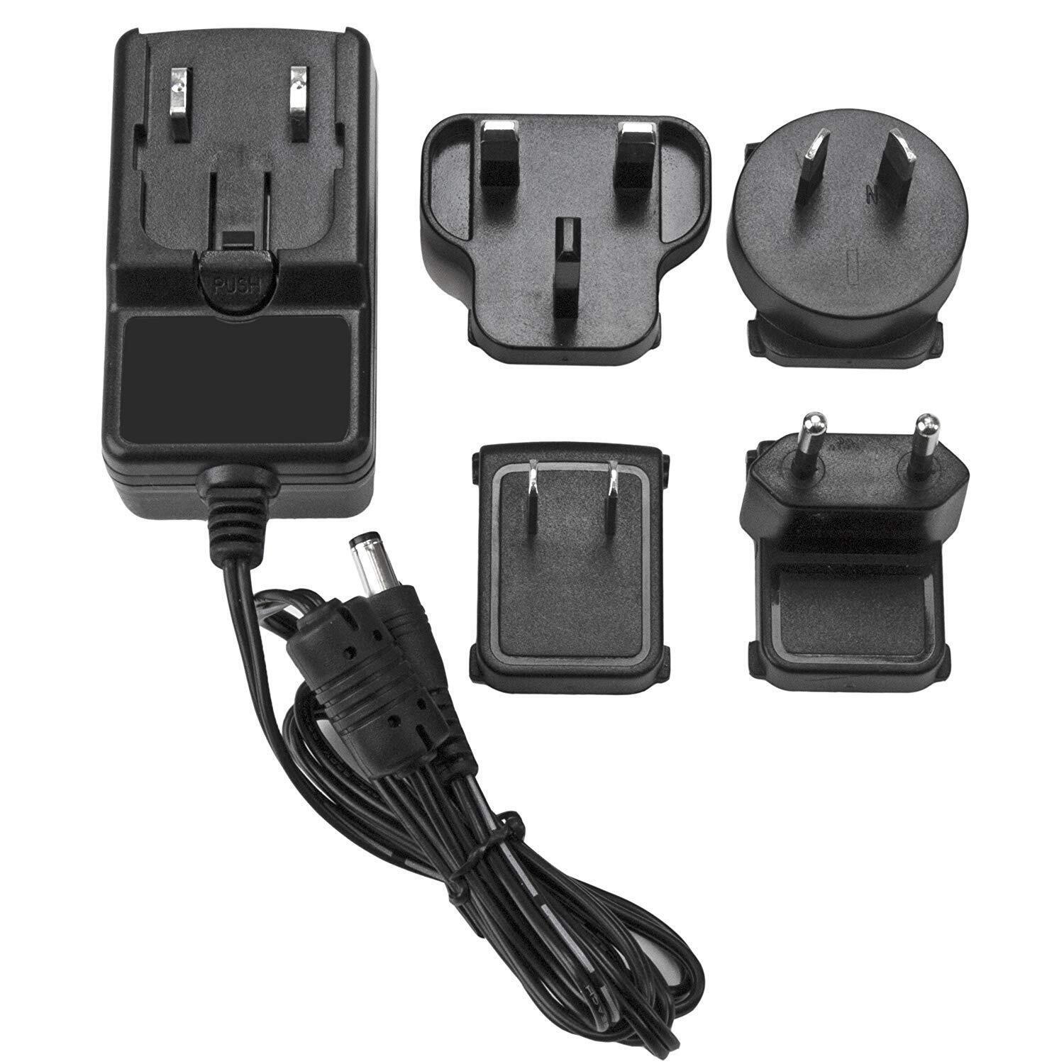 StarTech.com DC Power Adapter - 12V, 2A - Universal Replacement Power Adapter (N