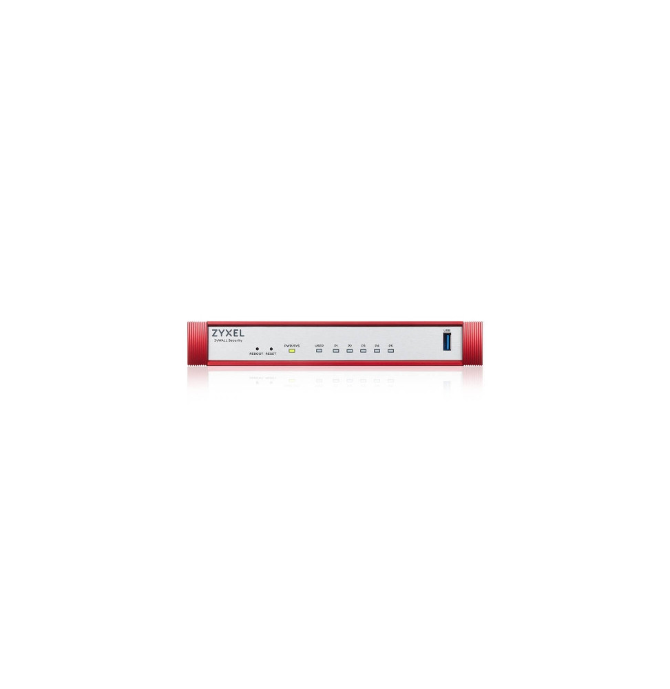 FIREWALL ZYXEL USGFLEX SECURITY GATEWAY 50H WAN/LAN 5xGbE VPN- 20 IPSEC. 15 SSL