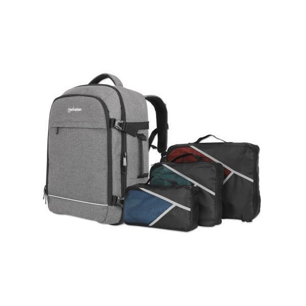 Manhattan Zaino per Notebook 17.3'' Bagaglio a Mano Borsone da Viaggio Roma