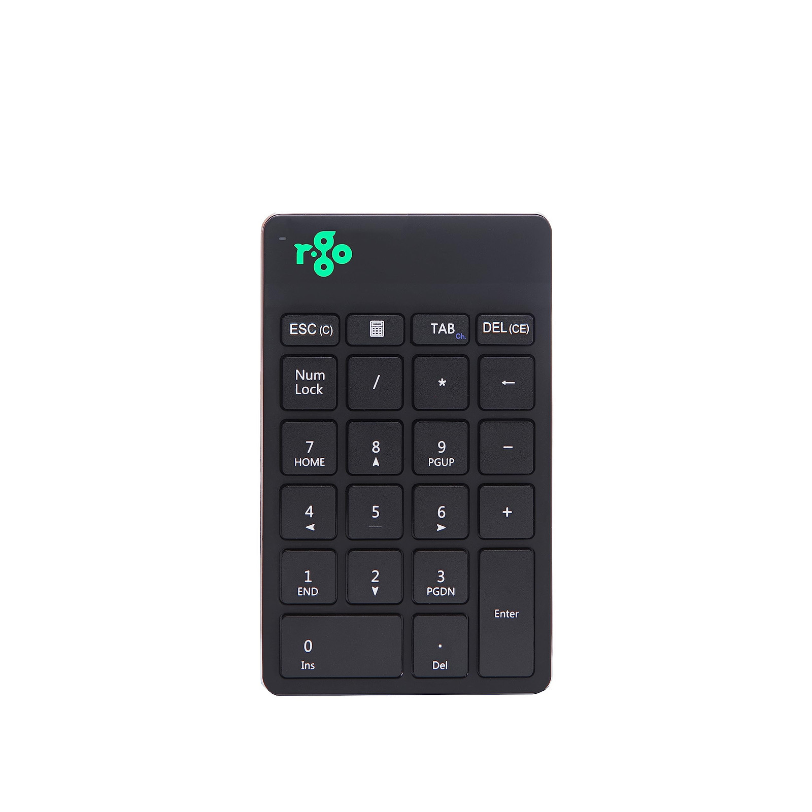 R-GO NUMPAD BREAK ERGONOMIC NUMERIC WIRELESS KEYPAD BLACK Modern