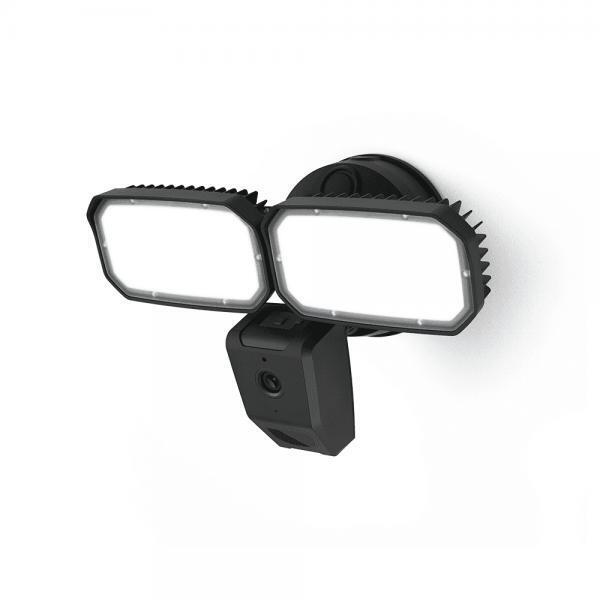 Woox Videocamera Sicurezza Smart 2 Faretti Ring Floodlight Cam Alexa, R4076