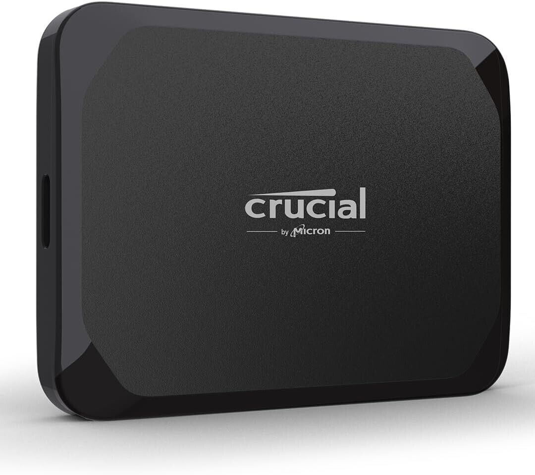 Crucial X9 SSD 1TB Esterno SSD Portatile, fino a 1050 MB/s, compatible con PC