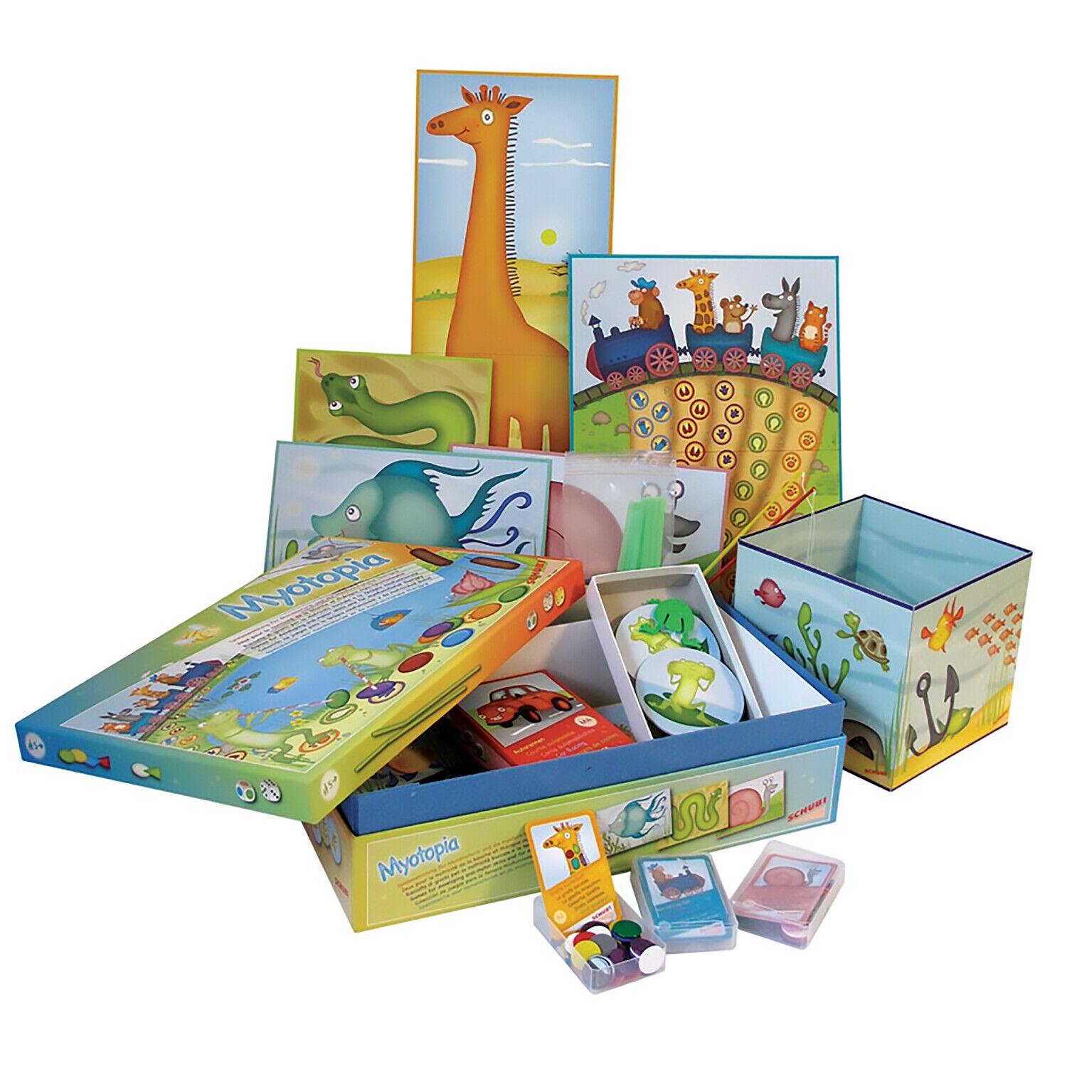 Myotopia Set Attività per Logopedia SCHUBI - 19876 GIODICART