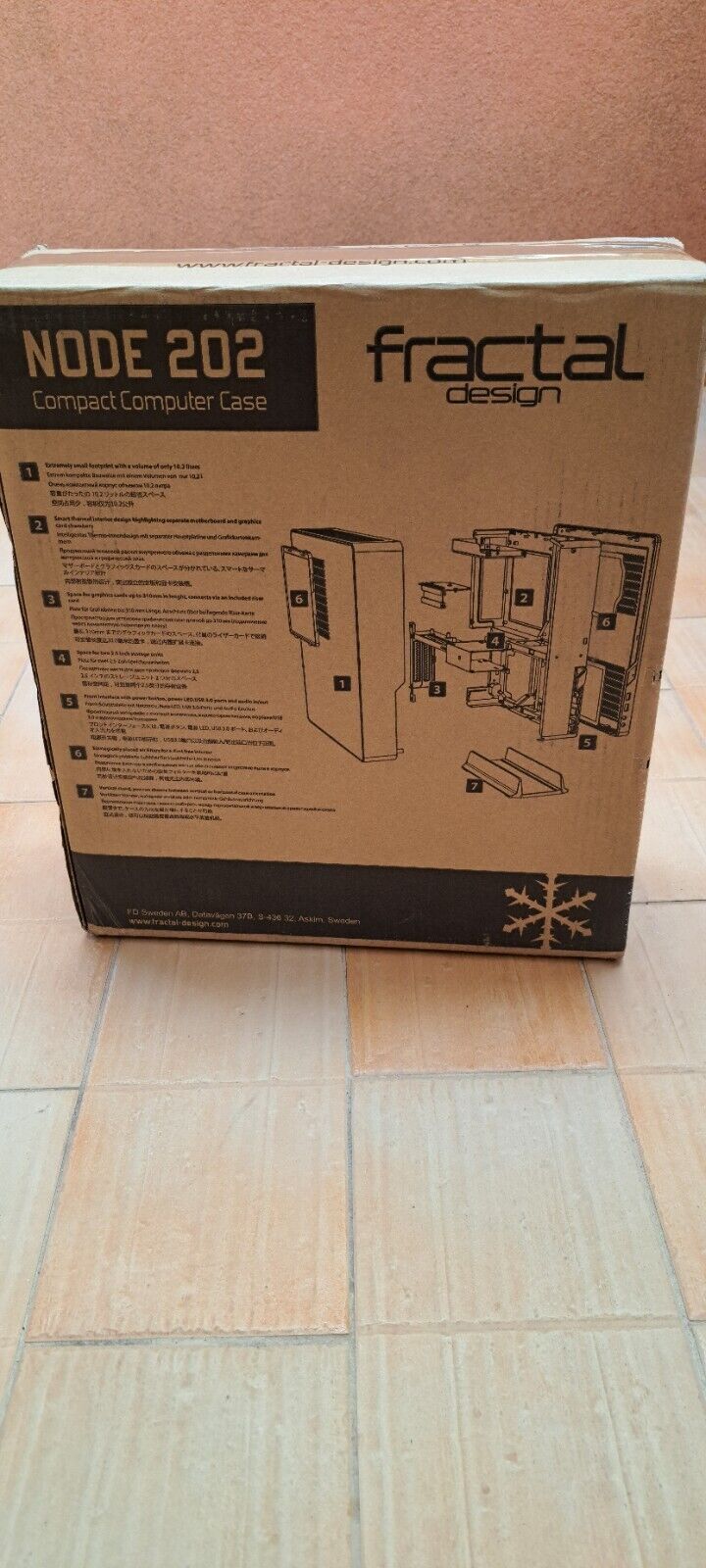 Fractal Design Fractal Design Node 202 Nero Nuovo