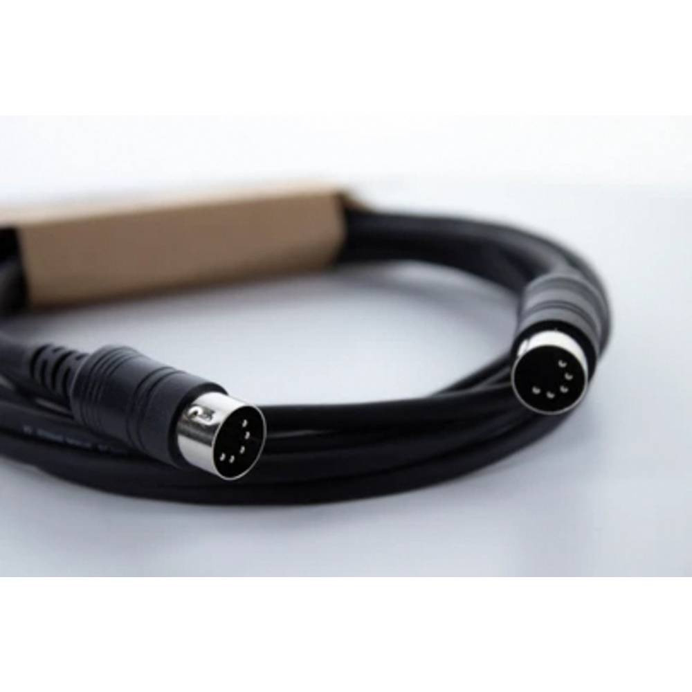 Cordial MIDI Cavo di collegamento [1x MIDI maschio - 1x MIDI maschio] 6 m Nero