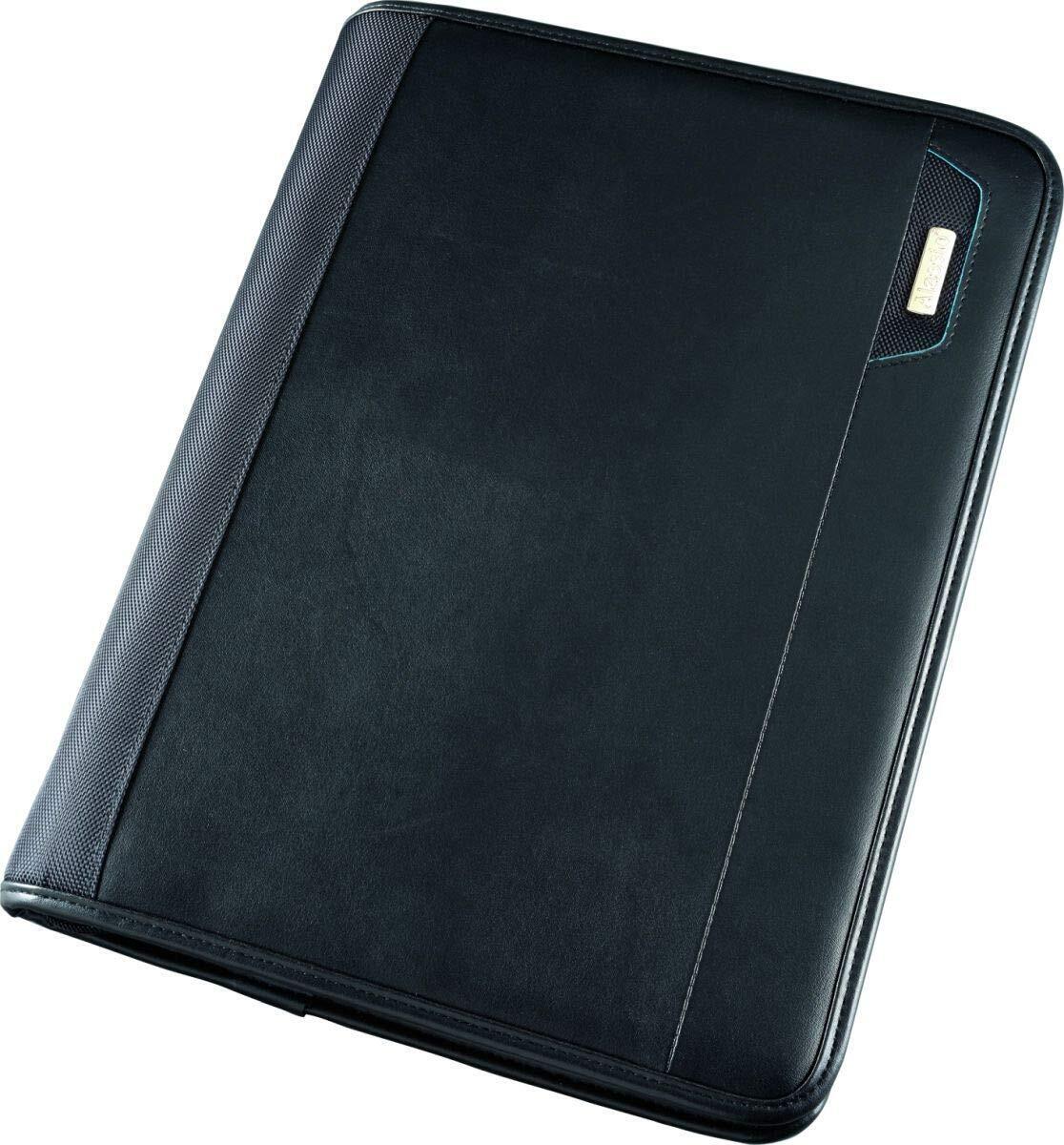 ALASSIO ORGANISEUR DE TABLETTE A4 Trento, Similicuir, Noir
