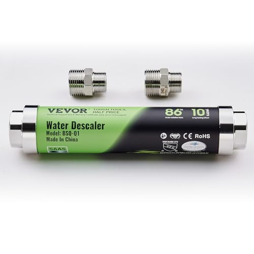 VEVOR Addolcitore per Acqua Domestica Declacificatore Senza Sale per (w1F)
